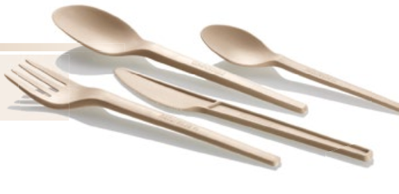 CPLA Gabel beige, 16,8 cm