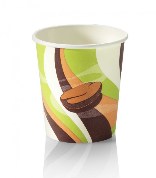 Kaffee Kartonbecher "retro" 0,3l